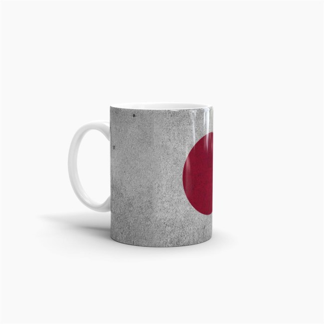 Retro Flaggentasse Japan