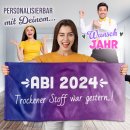 Handtuch - ABI-Trockener Stoff war gestern - lila - mit...