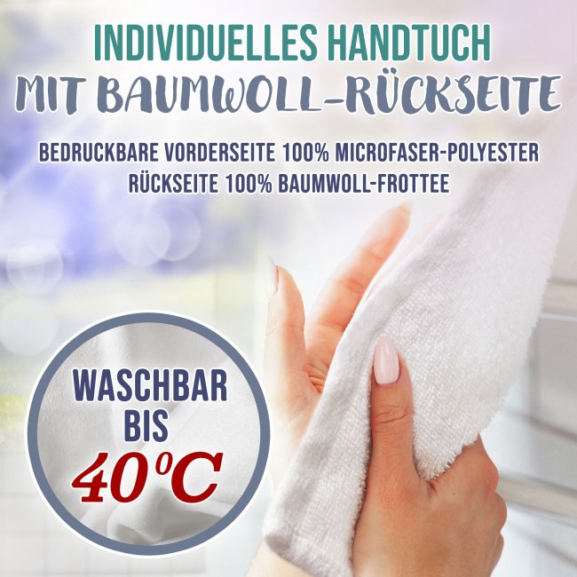 Handtuch f&uuml;r Sportler - Fahrrad - 140 x 70 cm