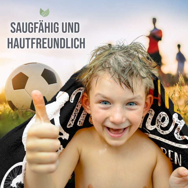 Handtuch f&uuml;r Sportler - Fahrrad - 140 x 70 cm