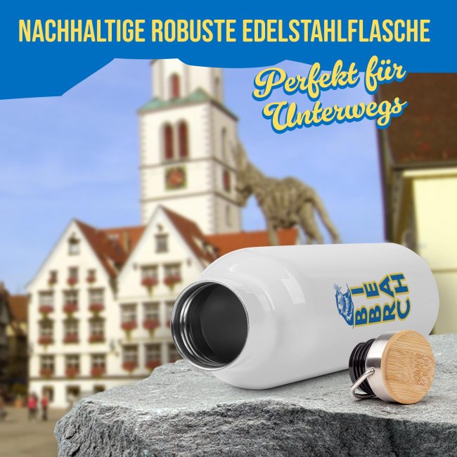 Trinkflasche mit Name - Biberach - 500 ml und 750 ml