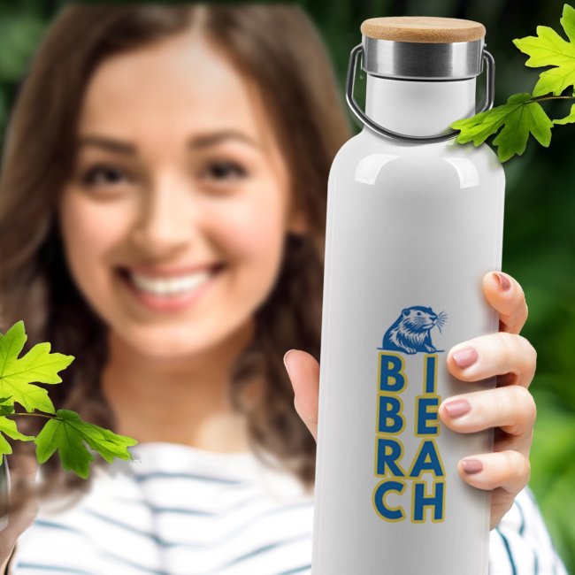 Trinkflasche mit Name - Biberach - 500 ml und 750 ml