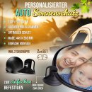 Auto-Sonnenschutz selbst gestalten mit Foto und/oder Name