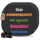 Auto-Sonnenschutz selbst gestalten mit Wunschtext