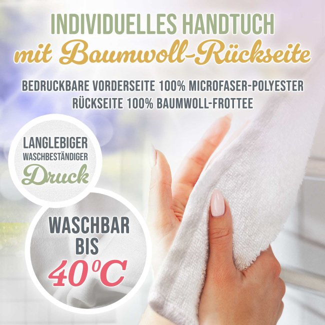 Handtuch mit Spruch - Es dauerte 20 Jahre - in zwei Gr&ouml;&szlig;en