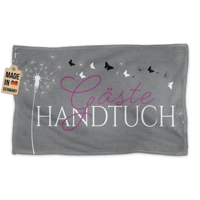 G&auml;stehandtuch - Pusteblume - 50 x 30 cm