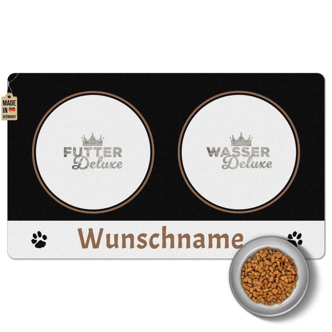 Napfunterlage mit Name personalisieren - Deluxe - 60 x 35 cm