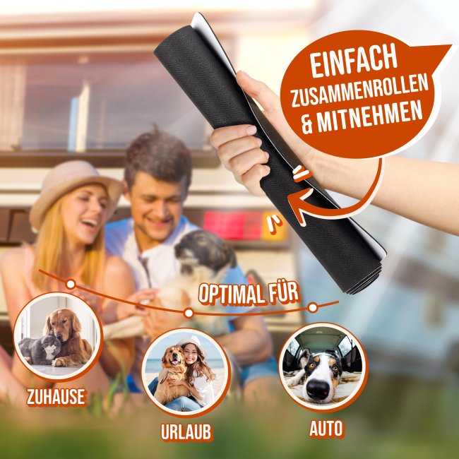 Napfunterlage mit Name personalisieren - Deluxe - 60 x 35 cm