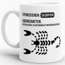 Tasse Sternzeichen Skorpion