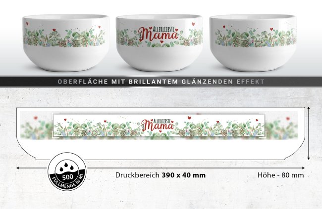 M&uuml;slisch&uuml;ssel - Allerliebste Mama - 500 ml