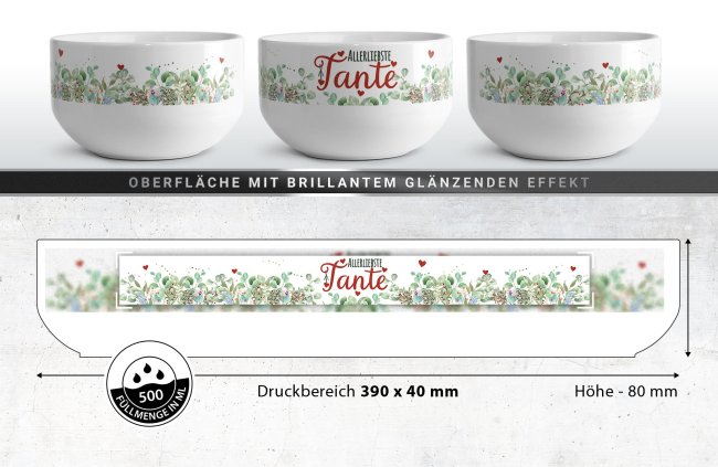 M&uuml;slisch&uuml;ssel - Allerliebste Tante - 500 ml