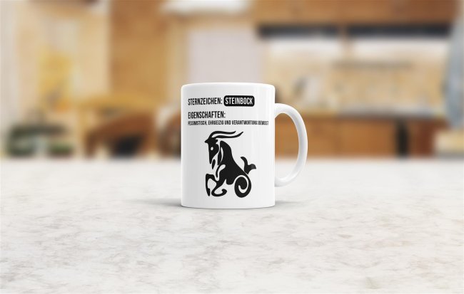 Tasse Sternzeichen Steinbock