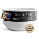 M&uuml;slisch&uuml;ssel - Der fr&uuml;he Vogel - mit Name...