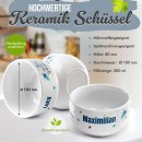 M&uuml;slisch&uuml;ssel - Erste Wohnung - mit Name - 500 ml