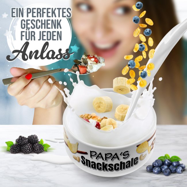 M&uuml;slisch&uuml;ssel - Papas Snackschale salzig - 500 ml