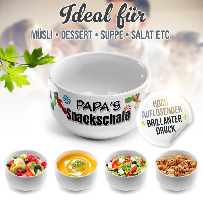 M&uuml;slisch&uuml;ssel - Papas Snackschale s&uuml;&szlig; - 500 ml