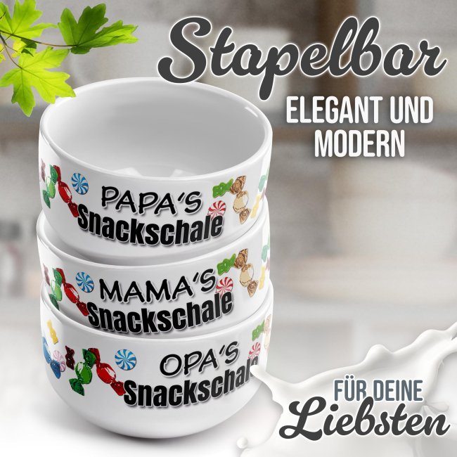 M&uuml;slisch&uuml;ssel - Papas Snackschale s&uuml;&szlig; - 500 ml