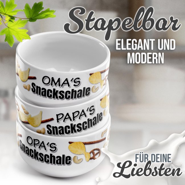 M&uuml;slisch&uuml;ssel - Omas Snackschale salzig - 500 ml