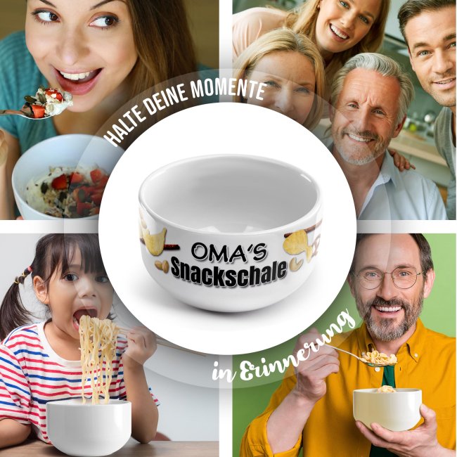 M&uuml;slisch&uuml;ssel - Omas Snackschale salzig - 500 ml