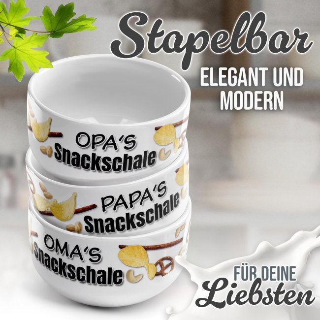 M&uuml;slisch&uuml;ssel - Opas Snackschale salzig - 500 ml