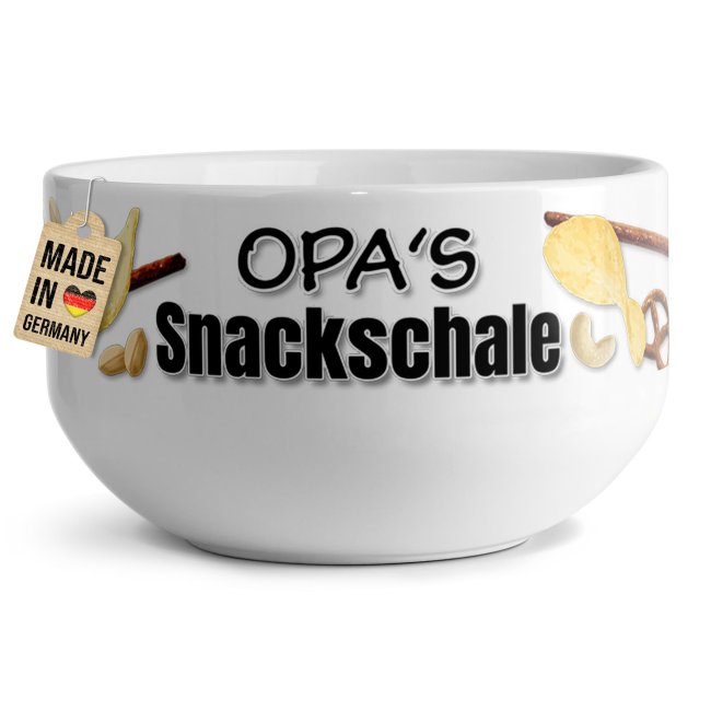 M&uuml;slisch&uuml;ssel - Opas Snackschale salzig - 500 ml