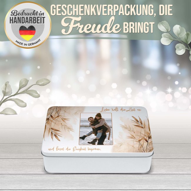 Geschenkdose - Liebe - mit Foto - in drei Gr&ouml;&szlig;en