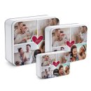 Liebe-Geschenkdose - Love you - mit Fotos - in drei...