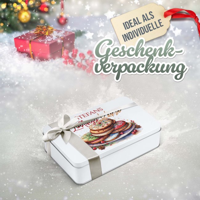 Keksdose mit Name - Lieblingskekse - 450 ml