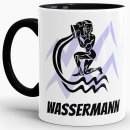 Tasse Sternzeichen Wassermann Bild