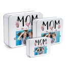 Geschenkdose f&uuml;r Mama - MOM seit - mit Foto &amp;...