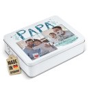 Geschenkdose - Du bist der Beste Papa - mit Fotos - in...