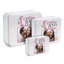 Liebe-Geschenkdose - All of me - mit Foto - in drei...