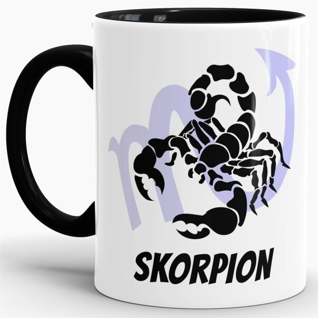 Tasse Sternzeichen Skorpion Bild