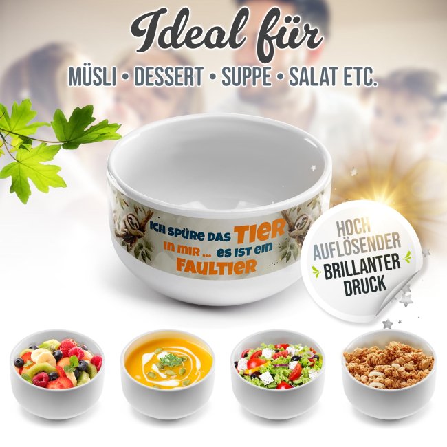 M&uuml;slisch&uuml;ssel - Das Tier in mir, ein Faultier - 500 ml