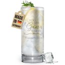 Graviertes Longdrinkglas - Gintastic - mit Name