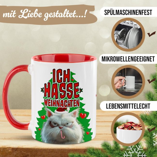 Weihnachtstasse - Ich hasse Weihnachten