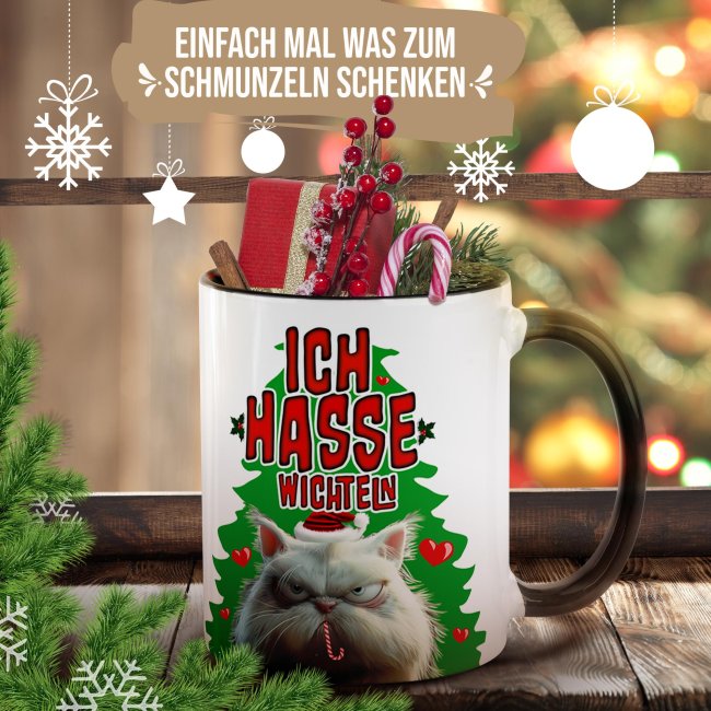 Weihnachtstasse - Ich hasse Wichteln