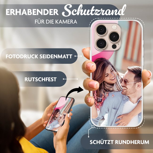 Bedruckte Handyh&uuml;lle f&uuml;r iPhone 16 Pro