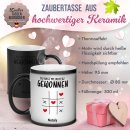 Magic Mug Zaubertasse mit Name - Du hast mein Herz...