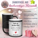 Magic Mug Zaubertasse mit Name - Du bist meine beste...