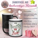 Magic Mug Zaubertasse mit Name - Deine letzte Liebe - 300 ml