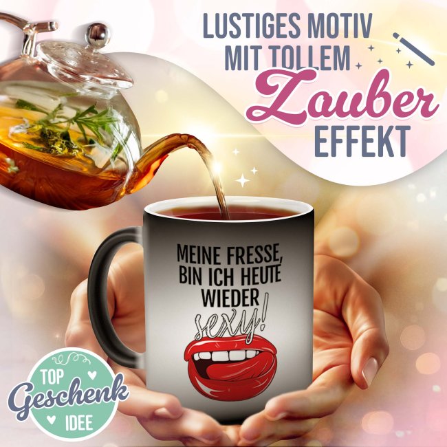 Magic Mug Zaubertasse - Meine Fresse, bin ich heue wieder sexy - 300 ml