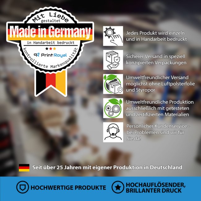 Glitzer M&uuml;slischale mit Wunschtext bedrucken - 500 ml