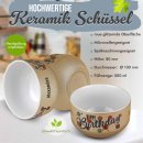 Glitzer M&uuml;slisch&uuml;ssel - Happy Birthday - mit...