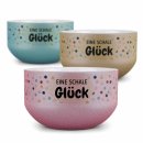 Glitzer M&uuml;slisch&uuml;ssel - Eine Schale Gl&uuml;ck...