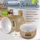 Glitzer M&uuml;slisch&uuml;ssel - Eine Schale Gl&uuml;ck...