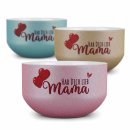 Glitzer M&uuml;slisch&uuml;ssel - Hab Dich lieb Mama -...