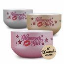 Glitzer M&uuml;slisch&uuml;ssel - Glamrock Girl - mit...