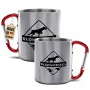 Karabiner Tasse f&uuml;r J&auml;ger - Waidmansheil
