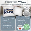 Kissen mit Spruch - Lieblings Schwiegerpapa
